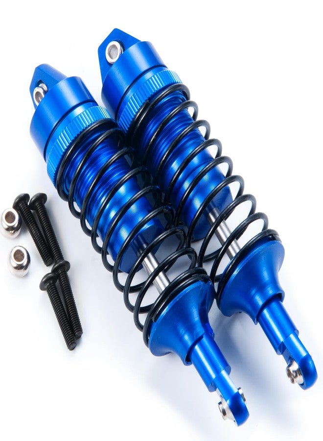 WEFEINO 4PCS Metal Front & Rear RC Shocks Upgrade Parts for Tra-xxas 1/10 Slash 2WD Rustler 4X4 Stampede Hoss RC Car - Image 4